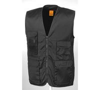 Result Workguard Adventure Safari Waistcoat with 11 Pockets for Anglers