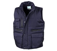 Result Bodywarmer Lance R127A Workguard - Black, Small