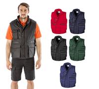 Result Workguard Lance bodywarmer R127X - Mens, Double-stitched taped seams