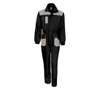 Result Workguard Lite Coverall, Black/Grey/Orange, 5XL. R321X