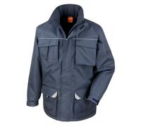 Result Workguard Work-Guard Sabre long coat - Mens Jacket, Fully taped seams