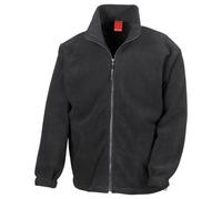 Result Zip Up Polar Fleece Jacket Heavyweight Outdoor Zipped Jumper Men Women