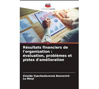 Résultats financiers de l'organisation: évaluation, problèmes et pistes d'amélioration