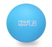 ResultSport Massage Ball Set with Storage Bag, Plantar Fasciitis Recovery, Trigger Point Massage, Deep Tissue Myofasical Relief (Lacrosse - Blue, Lacrosse)