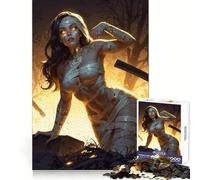 Resurection Mummy Girl 1000 Piece Jigsaws for Teenagers Puzzle Smart Game Group Play Image Assembly Wall Art Decor (50x75cm)