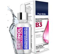 Resurfacing Retinol Serum for Face with Vitamin B3 - Retinol Total Package Serum Against Ageing, Wrinkles, Fine Lines, Acne Scars and Sun Spots for a Radiant Complexion - Promotes Collagen and