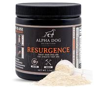 Resurgence Dog Electrolytes by Alpha Dog Nutrition | Promote Dog Hydration, Increase Stamina, and Boost Recovery | Electrolyte Water Additive or Food Topper to Prevent Dehydration with Beef Flavoring
