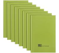 Resurhang 8 Pack Strategy Army Notebook Green Army Log Book 5.25” x 8” Record Book 192 Pages for Record Keeping, Supply Chain, Inventory, Training, Maintenance, Field Operations