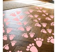 Resurhang Large Easter Stencils Reusable Bunny Footprint Stencil Rabbit Template for Painting on Floor, Window, DIY Crafts, Paper, Wall, Party Decor(Bunny Footprint Stencil)