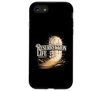 Resurrection Life Romans 6:4 Empty Tomb Cross New Life Faith Case for iPhone SE (2020) / 7/8