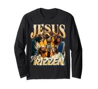 Resurrection Tour 33 AD Easter Christian Catholic Jesus 90s Long Sleeve T-Shirt