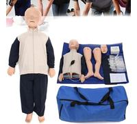 Resuscitation Doll for Children CPR Training Manikin Children Full Body Training Doll First Aid Training Model A