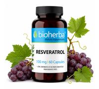 Resveratrol 100mg with Zinc Dietary Supplement 60 Caps