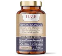 Resveratrol Pro Q10 - Trans-Resveratrol - 120 Capsules - UK Made