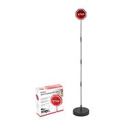Reswish LED Light Parking Stop Sign,Smart Parking LED Garage Flashing Warning Stop Sign, Parking Assist LED Stop Sign Parking Assistant with Flashing Signal for Garage