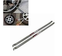 ReTaaj 2pc Tyre Lever 24" Heavy Duty Drop Forged Steel Van Car Motorcycle Rim Remover Bar Hand Tool Set