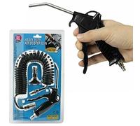 ReTaaj Heavy Duty Air Duster Gun 5M Cleaning Nozzle Blow Spray Tool Kit with Quick Connector Max Pressure 13kg/cm2 for Truch Van Lorry Black