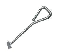 ReTaaj Single 20 & 12 Inch Heavy Duty Manhole Cover Lifting Keys Long Handled Carbon Steel Drain Cover Lifter (12 Inches)