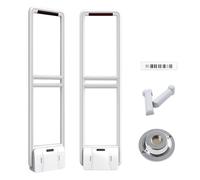 Retail Anti Theft Devices, Retail Store Equipment Checkpoints Include 2 PCS Security Sensors +100 PCS Security Tags+1 PCS Tags Magnetic Remover AM EAS System TX-58KHZ