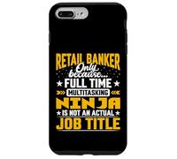 Retail Banker Job Title - Funny Retail Financier Investor Case for iPhone 7 Plus/8 Plus