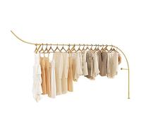 Retail Clothing Racks for Boutique Stores, Garment Rail, Modern Industrial Pipe Wall Racks, Home Display Shelves, Wardrobe, Clothes