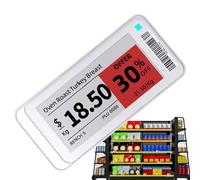 Retail Display System - Waterproof Signage Unit with Intelligent Control, Electronic Shelf Label Holder, Durable Digital Label Frame, Indoor Shop Outdoor Market | Bü
