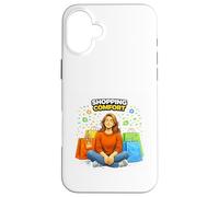 Retail Relaxation Lifestyle Illustration Case for iPhone 16 Plus