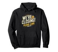 Retail Worker Making Store Closing Announcement Every Single Pullover Hoodie