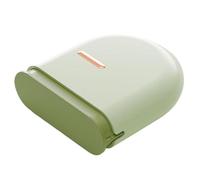 Retainer Case - Small Retainer Box | Pull-Out Invisible Grinding Teeth Guard Holder with Ventilation Holes | 8.8x9.6x2.9cm Denture Case | Large Capacity Retainer Cases for Women, Men, Adult