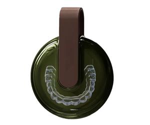 Retainer Case With Lanyard - Clear Travel Box, Portable Aligner Retainer Case With Lanyard | Dustproof Mouth Guard Container Box For School, Work, Business Trips, And Travel | Large Capacity Denture C