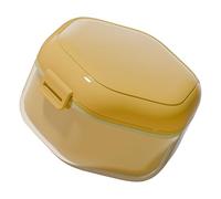 Retainer Cleaning Box Invisible Teeth Denture Holder With Ventilation Holes Mouth Guard Storage Container For Daily Use Travel Case