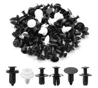 Retainer Clip for BYD S6 S7 S8 F3 F6 F0 M6 G3 G5 G7 E6 L3, 6 Size 100Pcs Auto Fastener Clips Rivet Mixed Car Clips