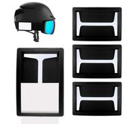 Retaining Clip for Ski Pass and Cards - 4 Pieces Weatherproof Winter Sports Accessories - Clip for Attaching the Ski Pass to Ski Goggles | For Women Men Skiers Mothers Dads Families and Enthusiastic