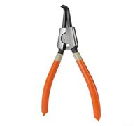 Retaining Ring Pliers with Straight and 90 Degree Curved Jaw Tips for Internal External Circlips Compatible with Standard Metric and Ring Sizes (D)