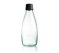 Retap Retap glass bottle 0.8 l black