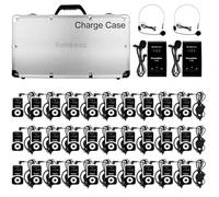 Retekess T130 Whisper Wireless Tour Guide System, Church Translation System, Clear Sound Quality, Translation Headset for Simultaneous Interpreting,Church