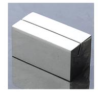 RETENA 5PCS Place Card Holders,Stainless Steel Solid Base Memo Clip Photo Clip Holder Wedding Table Name Number Holder Geometry Body Party Decoration (Size : Silver_Cuboid)