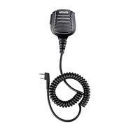 Retevis 2 Pin Two Way Radio Speaker Mic IP54 Waterproof Compatible RT24 RT27 RT22 RT622 RT21 RT1 UV-5R BF-88E BF-888S Kenwood Walkie Talkies (1 Pcs)