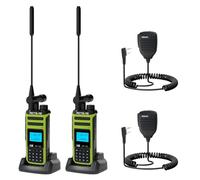 Retevis A3 Ham Radio Handheld Quad-Band Walkie Talkies (2 Pack)