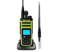 Retevis A3 Two Way Radio, Quad-Band Ham Radio, AM/SSB/FM/AIR Modes, Dual Channel, 2500mAh, Power Adjustable Walkie Talkie for Hunting, Traveler, Camping (1Pcs)