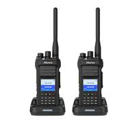 Retevis Ailunce HA1UV Ham Radio, IP67 Walkie Talkies (2 Pcs) | Waterproof and Dustproof, Dual Band, 2800mAh Battery, USB-C Rechargeable Amateur Radio for Emergency Rescue, Hunting, Hiking