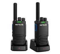 Retevis B64 Walkie Talkies for Adults with AI Noise Reduction, 2 Pack