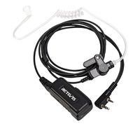 Retevis DSP Noise Reduction Two Way Radio Headset with Mic,Acoustic Tube,for RT22 RT68 RT21 H-777 RT27 RT86 RB26 RB89, Compatible with Kenwood SAMCOM 2 Way Radios,Earpiece for Walkie Talkies(1 Pack)