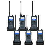 Retevis MateTalk C63 2 Way Radio with Job Ticket Management, SMS/Vibration Alert Function, 3 Calling Modes, 1.77-Inch LCD, 2200mAh, Slim Fashion Walkie-Talkies for Office Buildings(6 Pack)