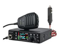 Retevis MB63B CB Radio with NRC Noise Reduction, AM/FM, TFT Color Display, 12/24V, CTCSS/DCS, RF/MIC Gain, EMG CH9/19, 40 Channels, VOX CB Radios Handheld for Long Distance Travel (1 Unit, Black)