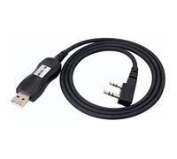 Retevis PC28 FTDI Chip USB Programming Cable Compatible with Walkie Talkie RT5R RT5 RT5RV RT85 RT86 RT21 RT7 RT1 RB85 RA685 Kenwood Baofeng UV5R BF-888S BF-88E Wouxun TYT Two Way Radio (1 Pcs)