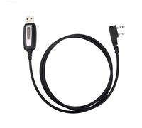 Retevis Programming Cable, 2 Pin RT24 RT27 RT668 RA89, RA79 RT5R Tid Radio, Compatible with Baofeng UV-5R GT-5R BF-888S Quansheng JUCJET Kenwood HYT (1 Pcs)