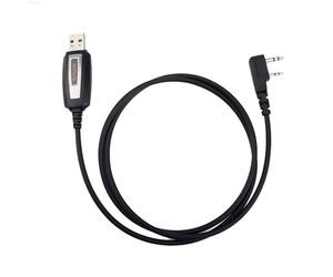 Retevis Programming Cable K 2 Pin RT622 RT24 RT27 RB639 RT668 RA79 RT5R Tid Radio, Upgraded 2303GS Chip Compatible with Baofeng UV-5R GT-5R BF-888S Quansheng JUCJET Kenwood HYT (1 Pc)