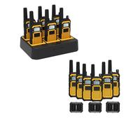 Retevis RB648 Heavy Duty Walkie Talkies, Waterproof 2 Way Radio, MIL-STD-810H, Advanced Triple Proof, 2000 mAh, Emergency, Walkie Talkies for Adults Long Range for Contractor