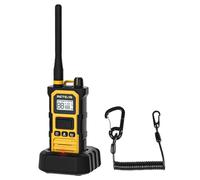 Retevis RB648 Pro Walkie Talkie, IP67 Waterproof Walkie Talkies, 2800mAh,Intelligent audio, Professional Two Way Radio Long Range for Construction Sites and Freight(Yellow, 1Pcs）